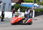 Dave Molyneux/Daniel Sayle on Bray Hill, Douglas.