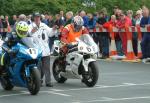 Giovanni Iovine at the TT Grandstand.