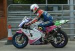 Paul Owen at the TT Grandstand, Douglas.