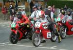 Francis Taylor (22) at the Practice Start Line, Douglas.