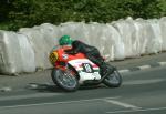 Denis Gallagher at Braddan Bridge, Douglas.