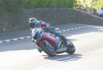 Ian Hutchinson at Signpost Corner, Onchan.