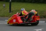 Glyn Jones/Chris Lake at Signpost Corner, Onchan.