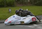 Roger Stockton/Peter Alton at Signpost Corner, Onchan.