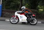 Dave Matravers approaching Quarterbridge, Douglas.