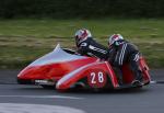 Howard Baker/Mike Killingsworth at Signpost Corner, Onchan.