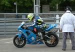 Nigel Beattie at the TT Grandstand.