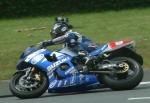 Bruce Anstey at Signpost Corner, Onchan.