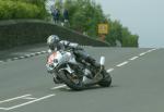 Fabrice Miguet at Signpost Corner, Onchan.