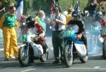 Ian Rycroft (number 117) at Start Line, Douglas.