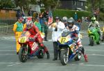 Ray Murray (112) at the Start Line, Douglas.