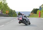 Bruce Anstey at Signpost Corner, Onchan.