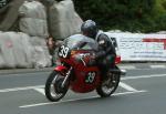 Eddie Byers on Braddan Bridge, Douglas.