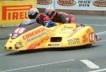 Bill Crook and Ian Gemmell at Quarterbridge, Douglas.