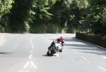 Davy Morgan approaching Braddan Bridge.