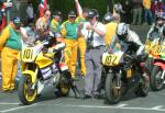 Jason Kerridge (number 102) at Start Line, Douglas.