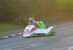 Keith Walters/James Hibberd at Signpost Corner, Onchan.