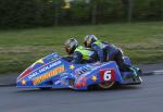 Simon Neary/Stuart Bond at Signpost Corner, Onchan.