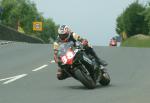 Mark Vernon at Signpost Corner, Onchan.