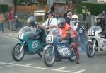 Don Leeson (103) at the Practice Start Line, Douglas.