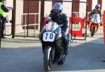 Michael Hose at the TT Grandstand, Douglas.