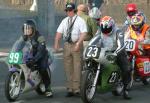 David Hughes (number 23) at Start Line, Douglas.