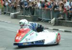 Steve Sinnott/Dave Corlett at Parliament Square, Ramsey.