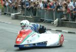 Steve Sinnott/Dave Corlett at Parliament Square, Ramsey.