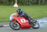 Adrian Elwood at Signpost Corner, Onchan.