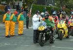 Steve Grainger (72) at the Start Line, Douglas.