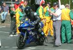 Andy Wallace at Start Line, Douglas.