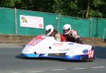 Bryan Pedder/Rod Steadman at Braddan Bridge.