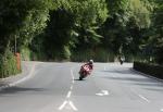 Keith Amor approaching Braddan Bridge.