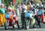 Mark Linton (number 11) at Start Line, Douglas.