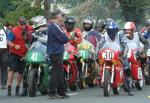 Mike Crellin (41) during practice, leaving the Grandstand, Douglas.