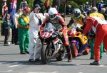 Liam Quinn leaving the Start Line, Douglas.