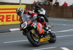 John McGuinness at Quarterbridge, Douglas.