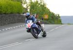 John Barton at Signpost Corner, Onchan.