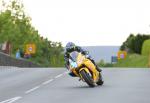 Jim Hodson at Signpost Corner, Onchan.