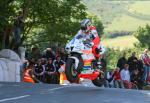 John McGuinness at Ballaugh Bridge.