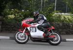 Martin Hewlett approaching Quarterbridge, Douglas.