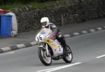 Sean Leonard approaching Quarterbridge, Douglas.