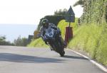 Bruce Anstey at Signpost Corner, Onchan.