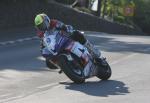 Ian Lougher at Signpost Corner, Onchan.