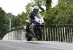 John Crellin at Ballaugh Bridge.