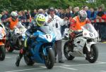 Nigel Beattie at the TT Grandstand.