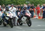 Andrew Jackson at the TT Grandstand, Douglas.