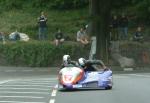 Ben Dixon/Mark Lambert on Braddan Bridge, Douglas.