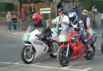 Graham Taubman (51) during practice, leaving the Grandstand, Douglas.