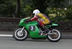 Steven Linsdell approaching Quarterbridge, Douglas.